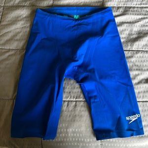 Speedo power plus prime blue tech suit size 22